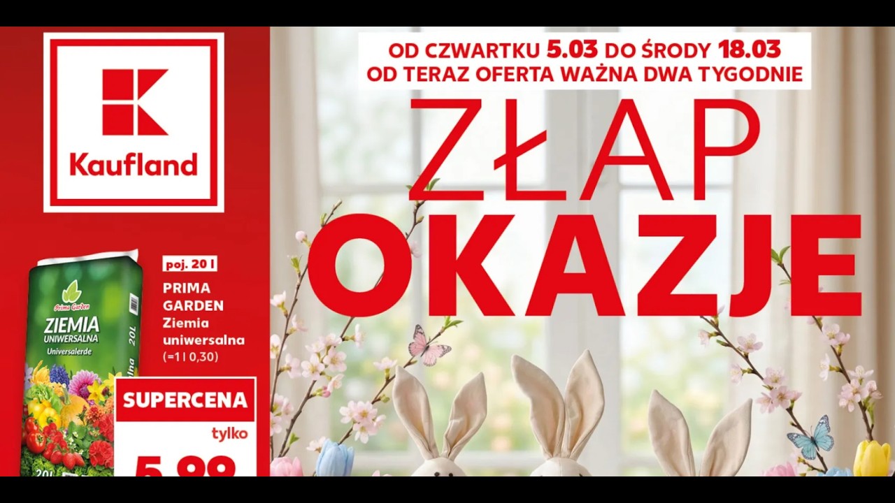 Kaufland Złap okazje 05.03 - 18.03.2026 TV wersja