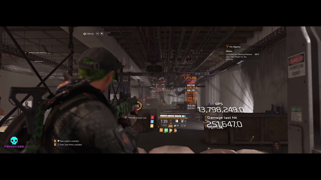 2.8 million critical hit damage | The Division 2