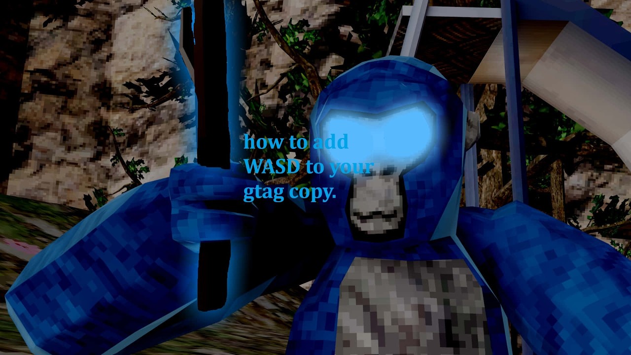 How to add WASD to your gtag copy.