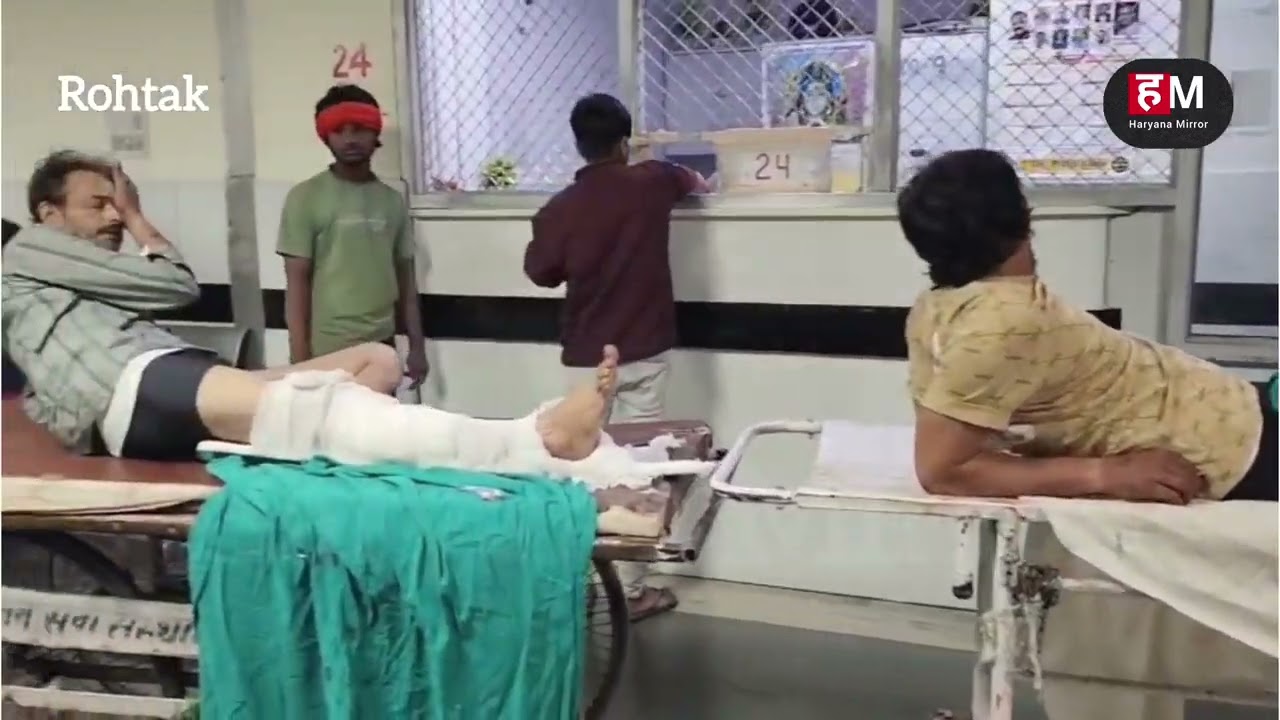 रात के अंधेरे में दो बदमाशों का Nकाउंटर ! #rohtak 