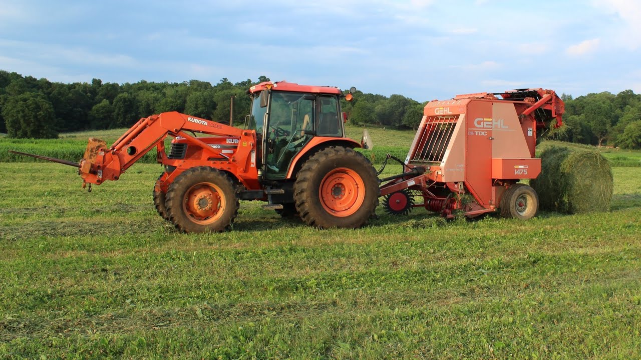 Baling and Wrapping second crop hay! | July 2020