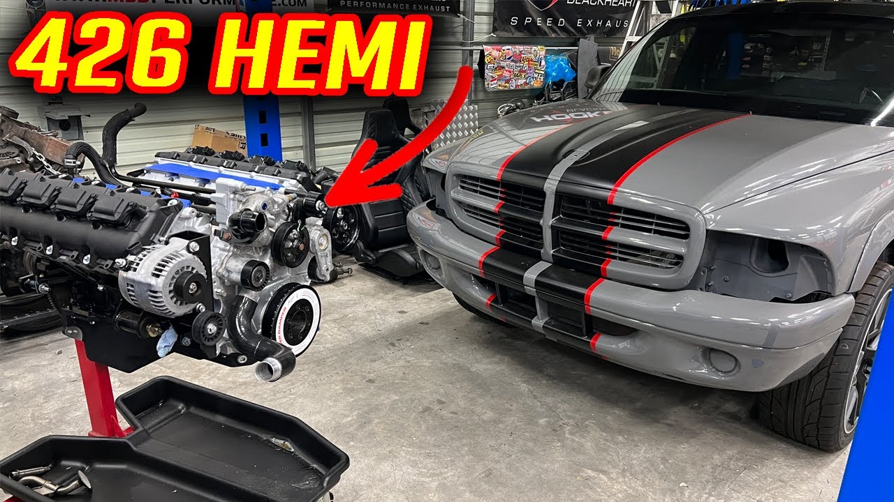 Building a Superchaged 426 HEMI Powered Dodge Dakota