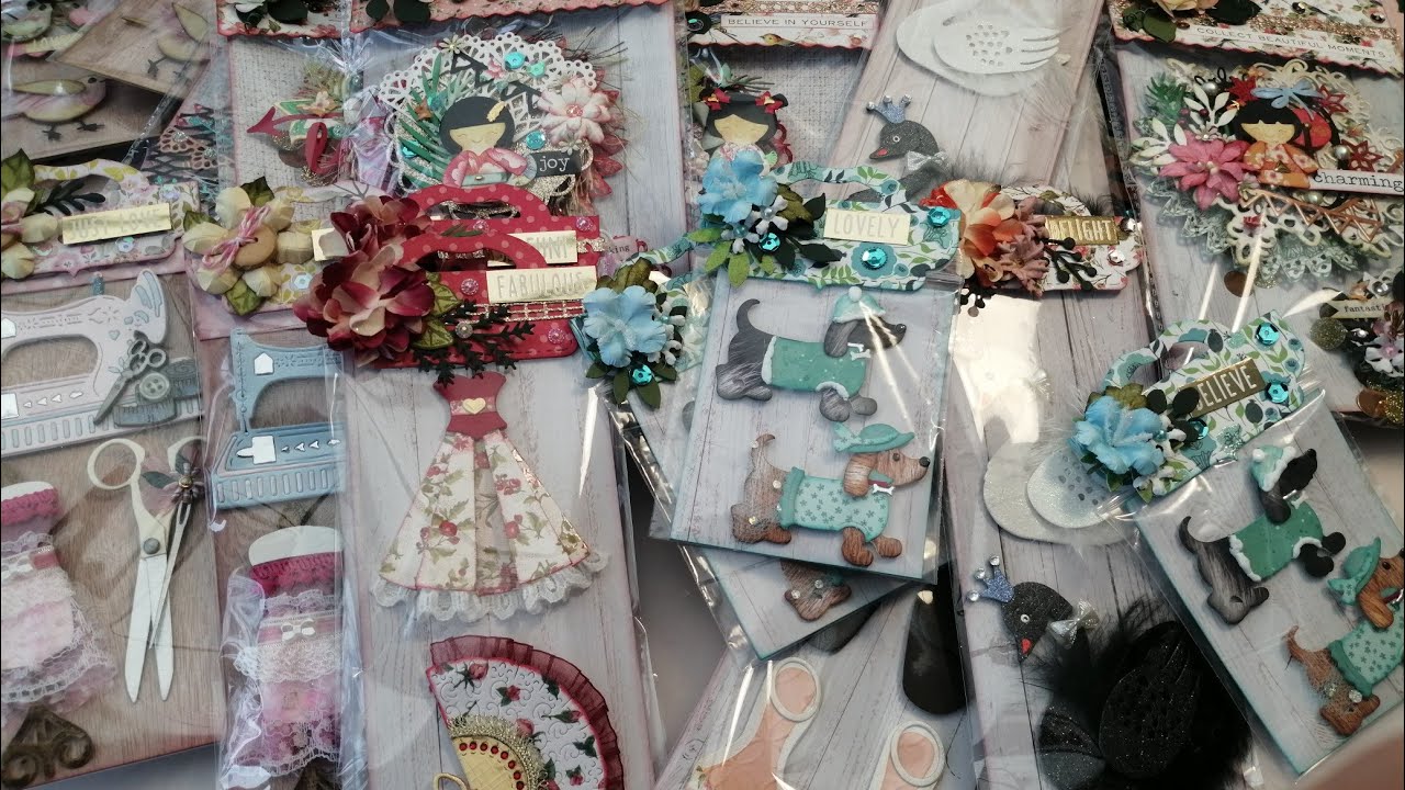 Handmade embellishments galore 😍