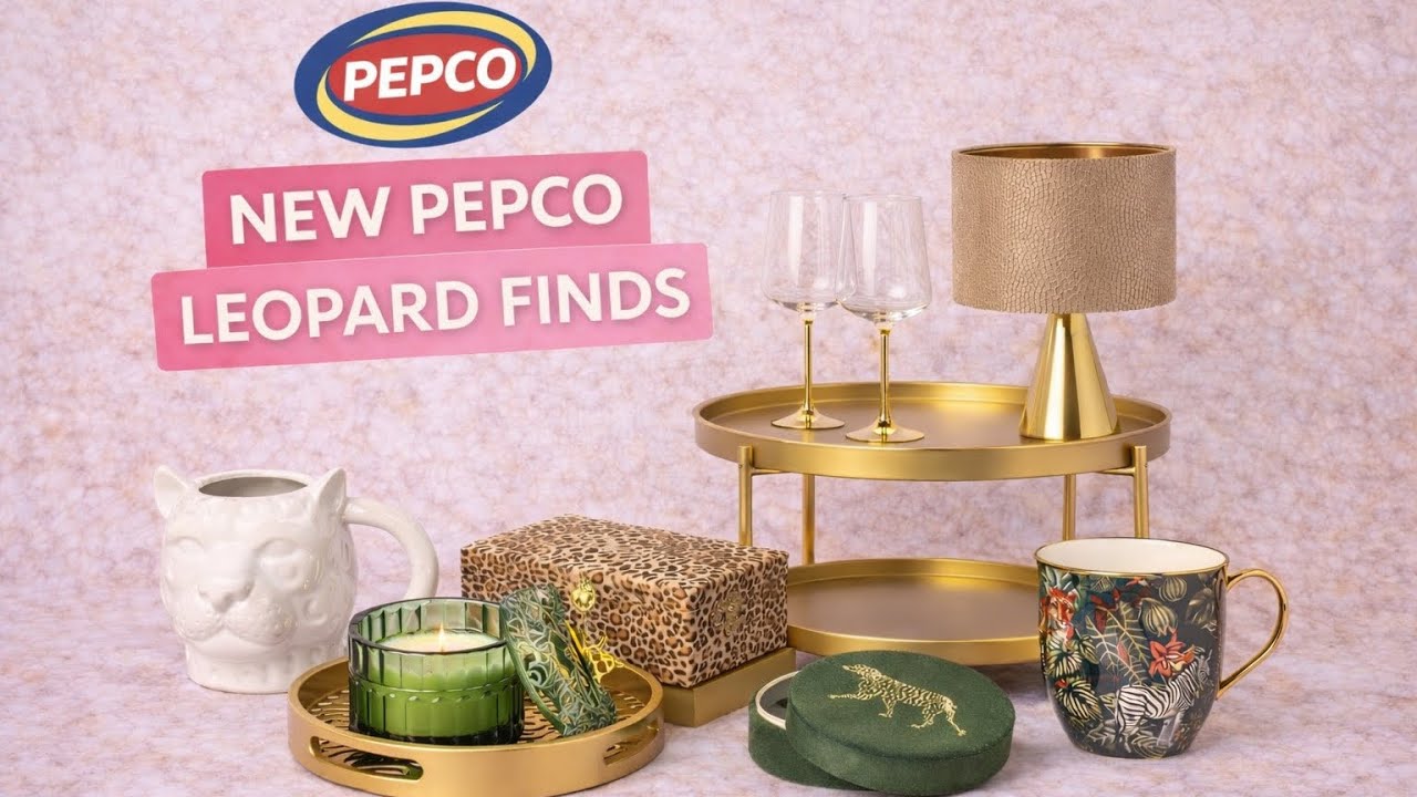 NEW PEPCO LEOPARD HOME FINDS 🐆 Luxury Decor on Budget | Pepco Haul 2026