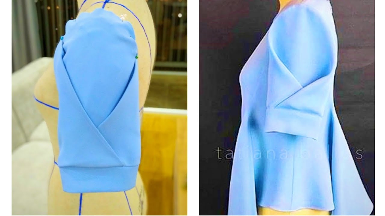 Thiết kế tay áo xếp ly kiểu Origami