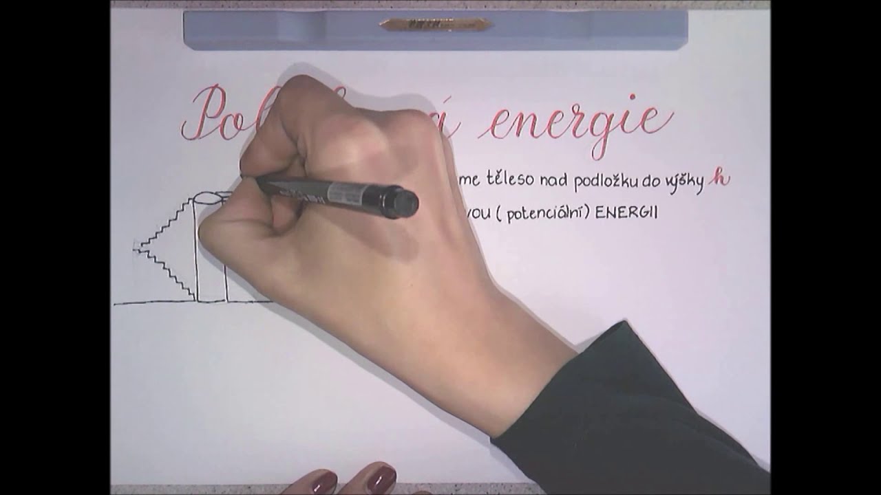 Polohov&aacute; (potenci&aacute;ln&iacute;) energie