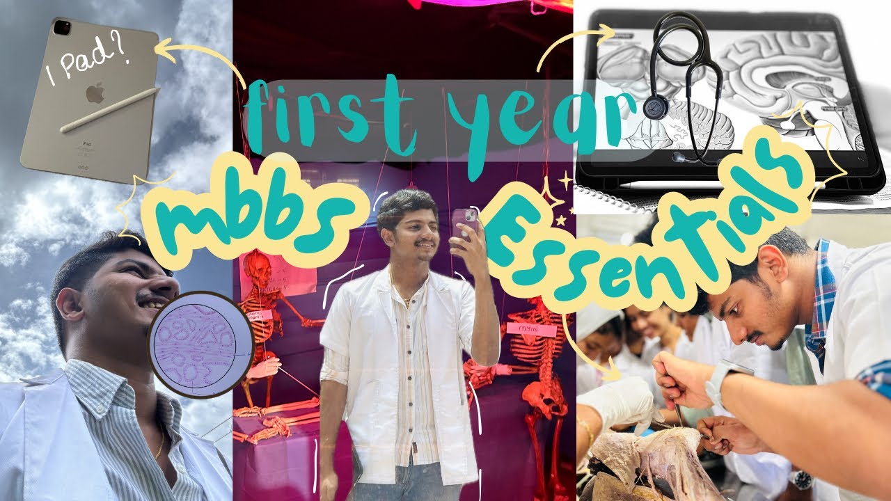 First year mbbs essentials | mbbs | first year | #mbbskerala #neetmalayalam #firstyearmbbs #kerala 