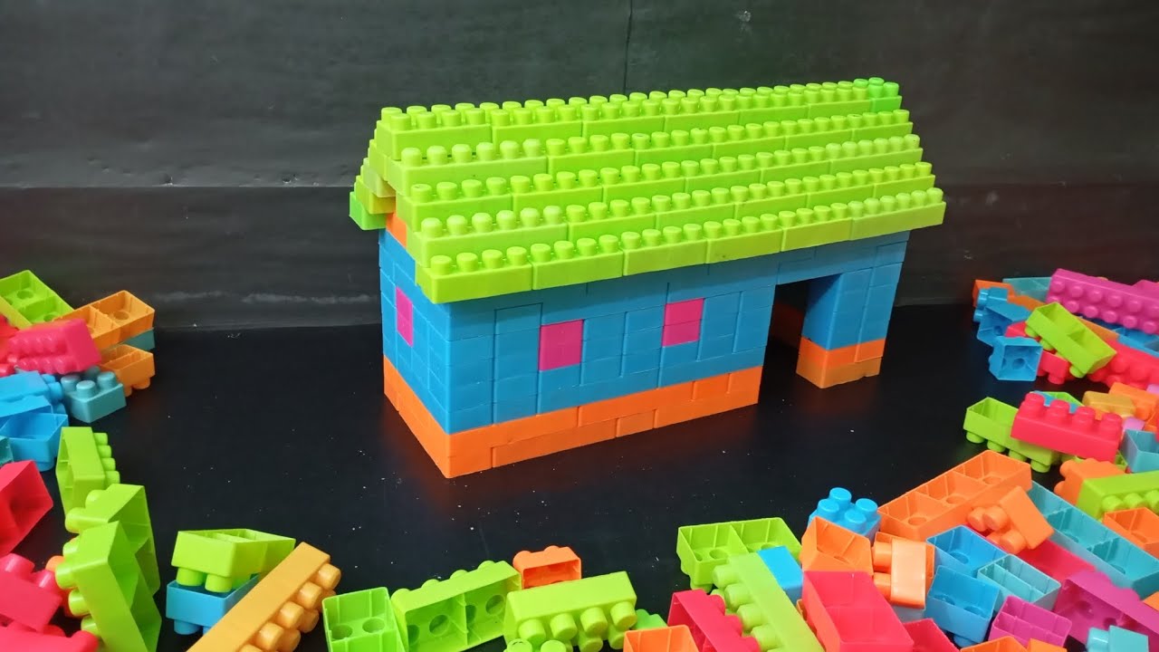 Satisfying DIY House Build | ASMR Building Blocks #buildingblocks