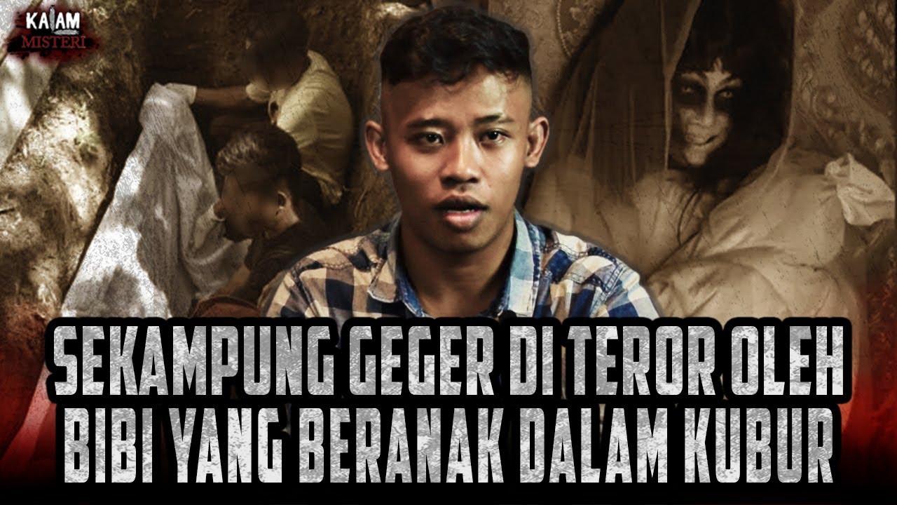 TOLONG MAKAMKAN AKU DENGAN LAYAK!!! TEROR MENGERIKAN ARWAH DARI BIBI YANG BERANAK DALAM KUBUR!!!
