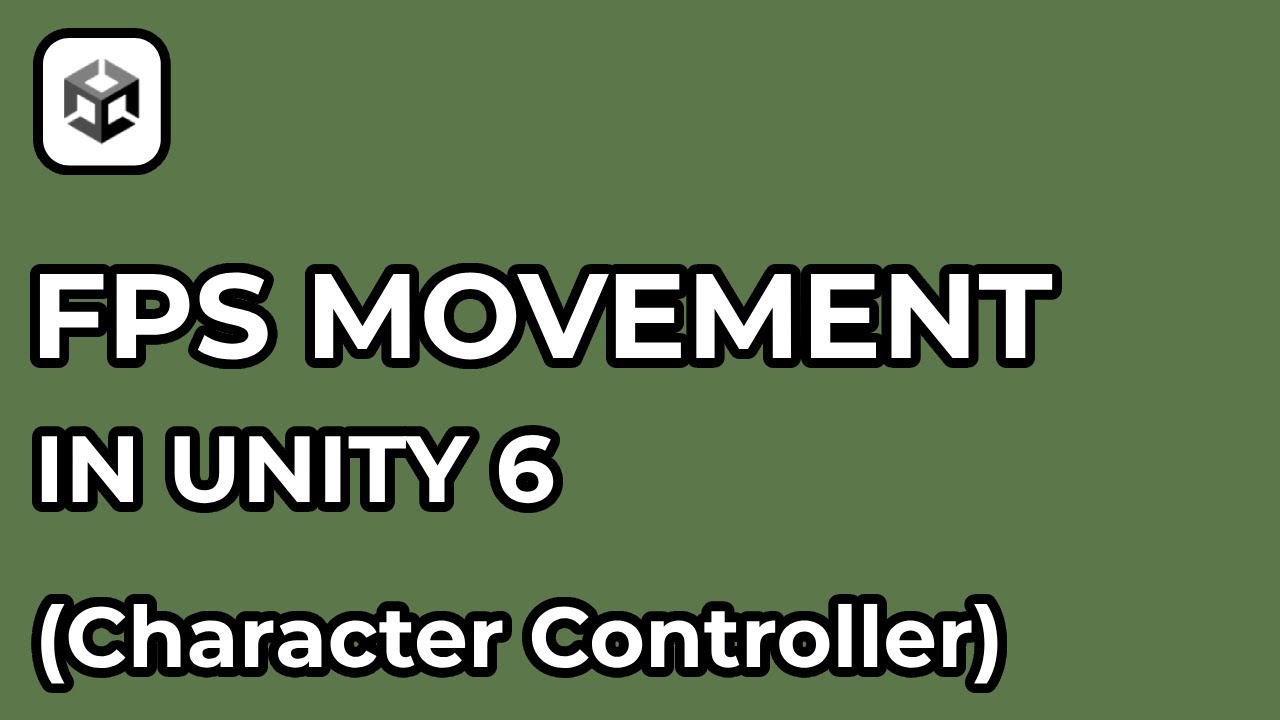 Движение от первого лица в Unity 6 &mdash; (контроллер персонажа)