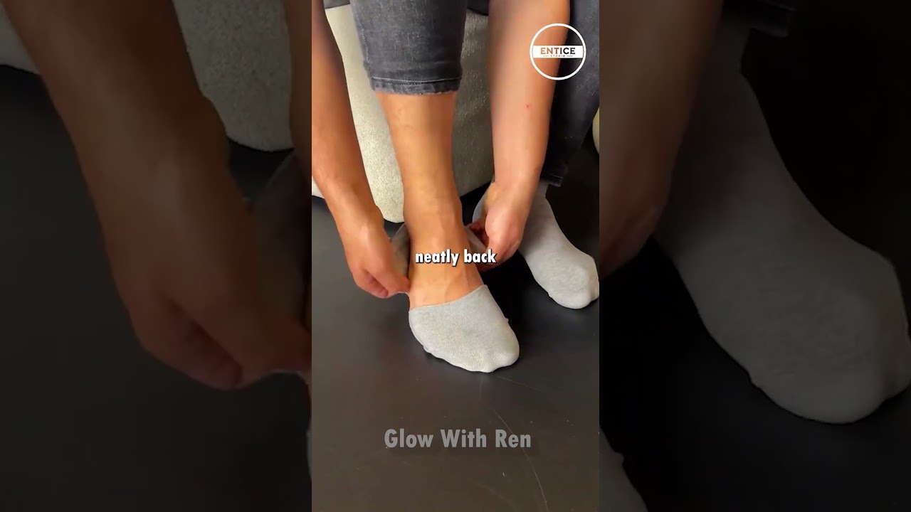 🧦 Лайфхак с невидимыми носками, который нужен всем! Модный трюк, который вам понравится ✨