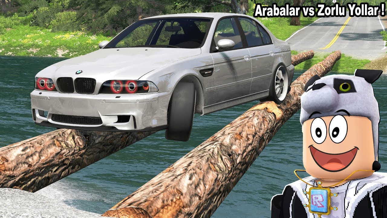 Arabalar vs Zorlu Yollar Bölüm 2 ! - Beamng.drive
