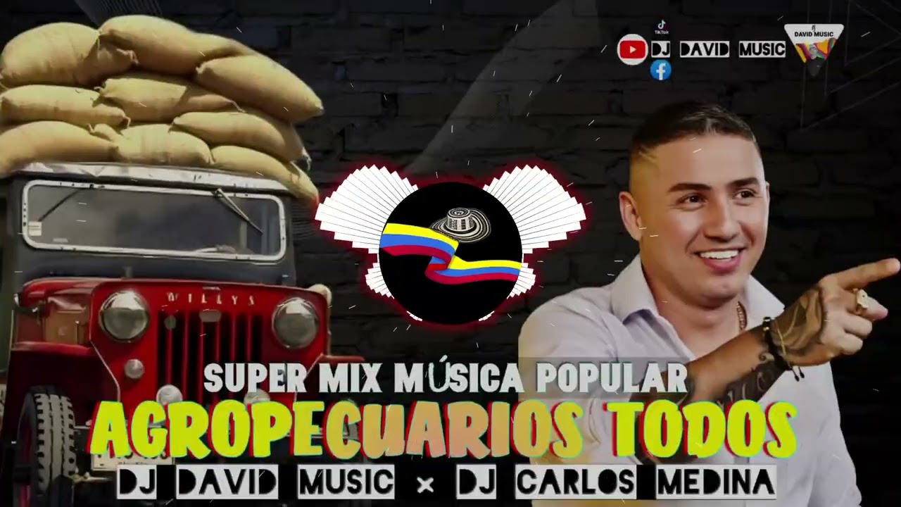 👑MiX M&uacute;sica Popular Agropecuario 2025🚜/ Andr&eacute;s Franco &times; INTRO  dj David Music ✘ @djcarlosmedina