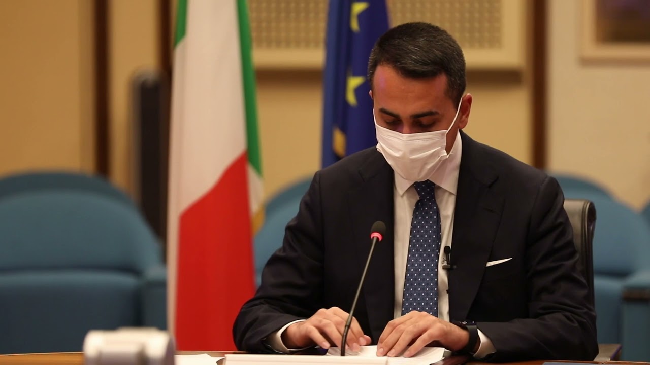 Intervento Ministro Di Maio al webinar Be-Italy.