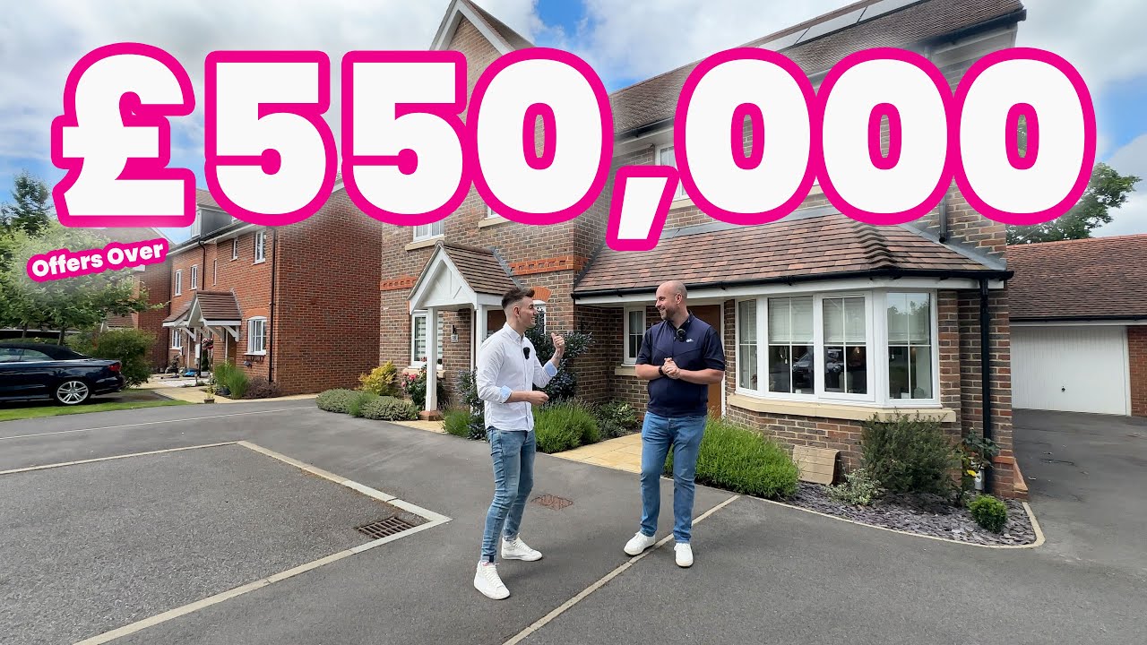 Touring a &pound;550,000 three bedroom semi on Cavendish Park in Wokingham