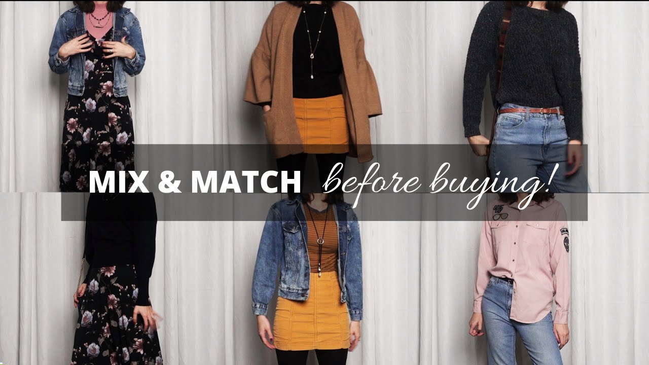 How to Mix and Match Outfits for Dressing Modestly