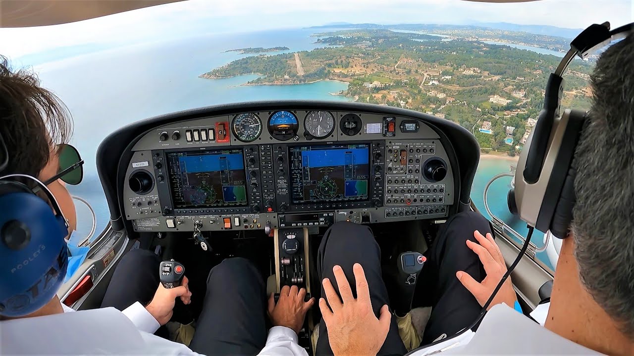 Diamond DA42 - MEP Training - One Engine Inoperative Simulated Landings and Missed Approach!