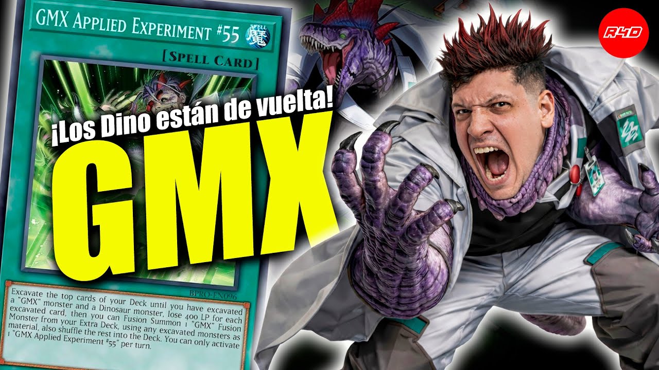 ¡Los DINO están de vuelta!  ¡El nuevo exclusivo GMX!