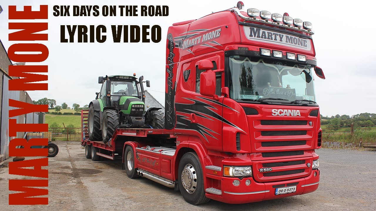 Marty Mone - Six Days On The Road (Lyric Video)