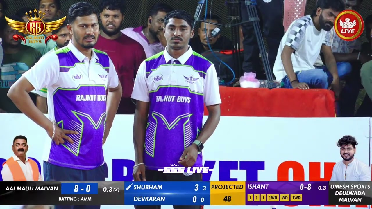 AAI MAULI MALVAN VS UMESH SPORTS DEULWADA MALVAN | RAJKOT BOY’S CHAMPIONS TROPHY 2026 | SSS LIVE