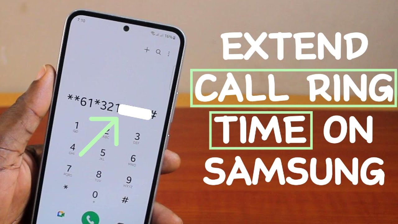How to Extend Call Ring Time on Samsung (Secret Code!)