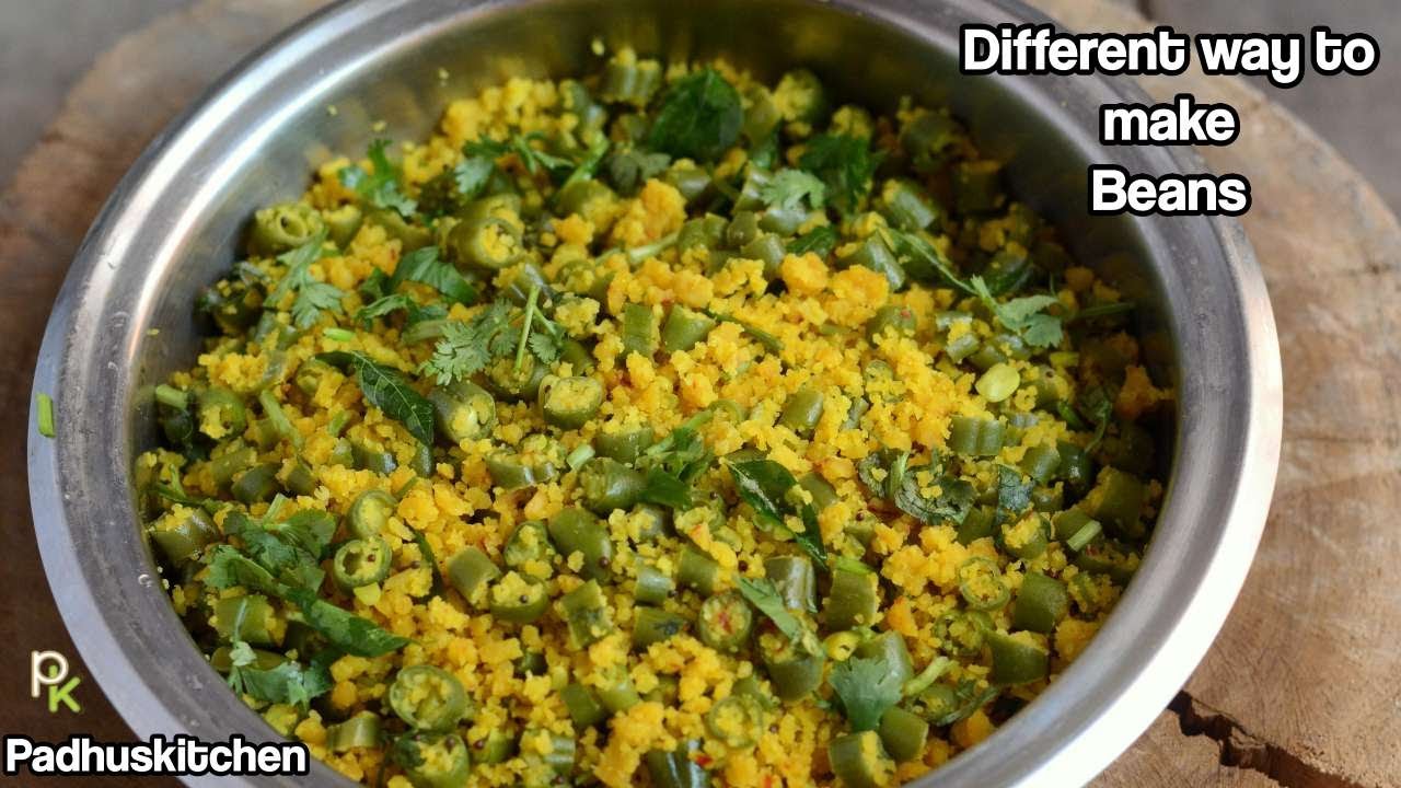 Beans Paruppu Usili-Paruppu Usili Curry Recipe-Green Beans Paruppu Usili