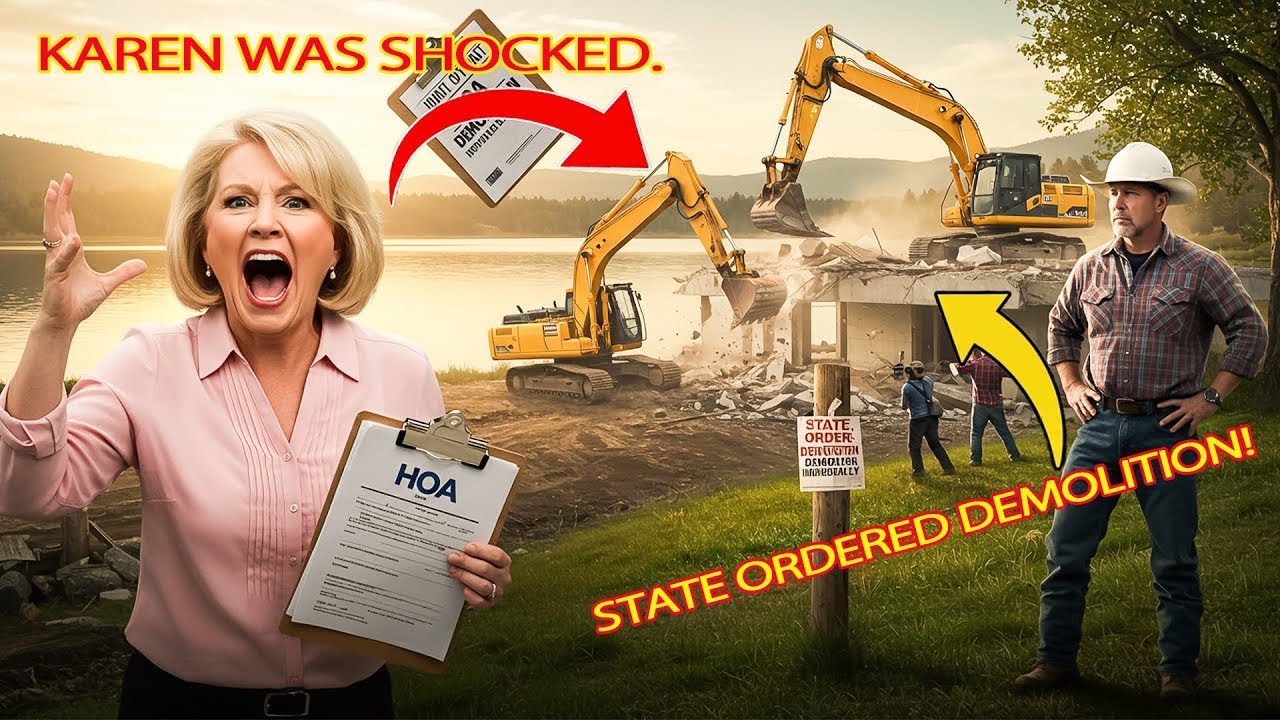 HOA Built Illegally Beside My Lake — Then Screamed When the State Ordered Demolition