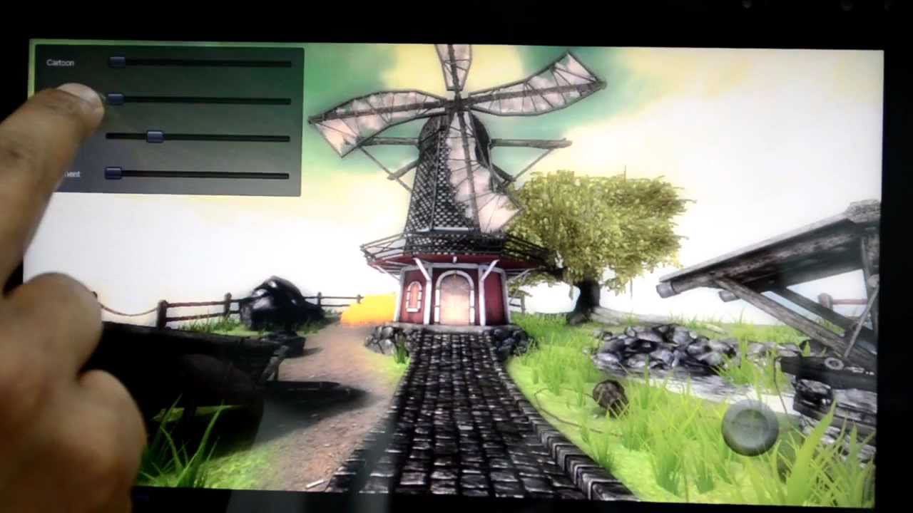 Nvidia Tegra 3 Kal-el Refence Design Windmill App Demo