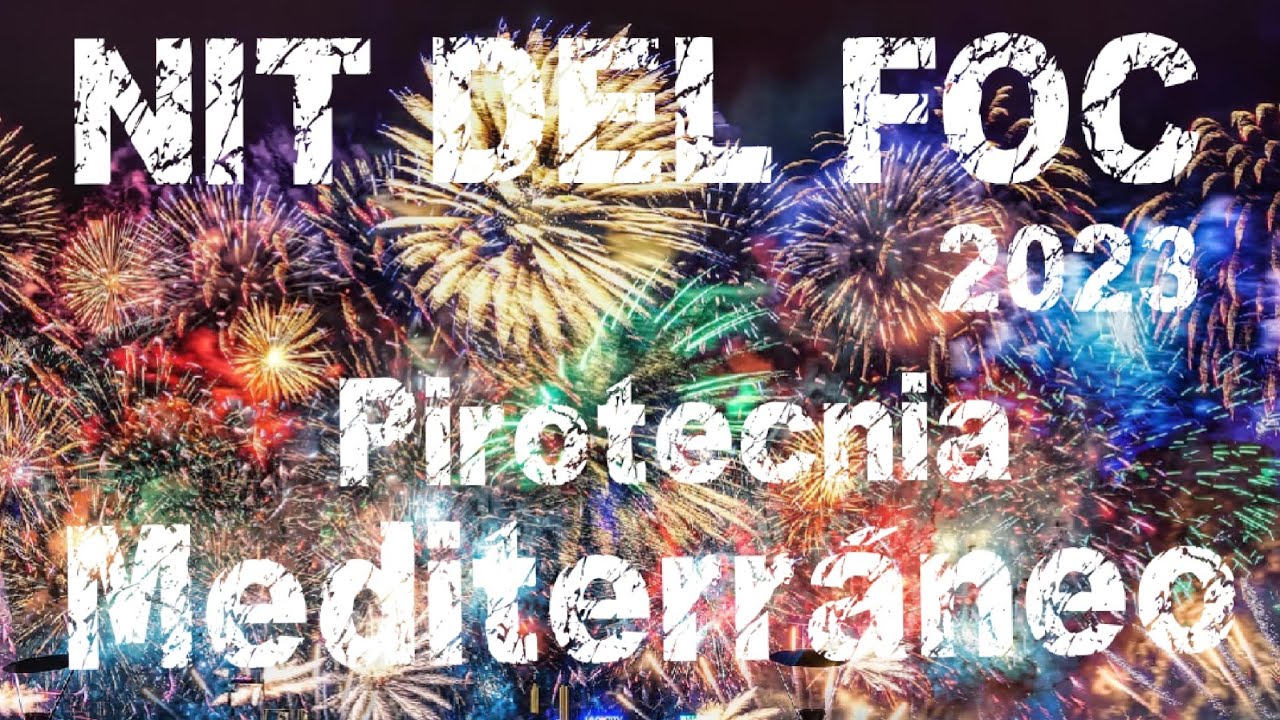 Nit del Foc 2023 Pirotecnia Mediterráneo #falles23 #fallas2023 #nitdelesfalles