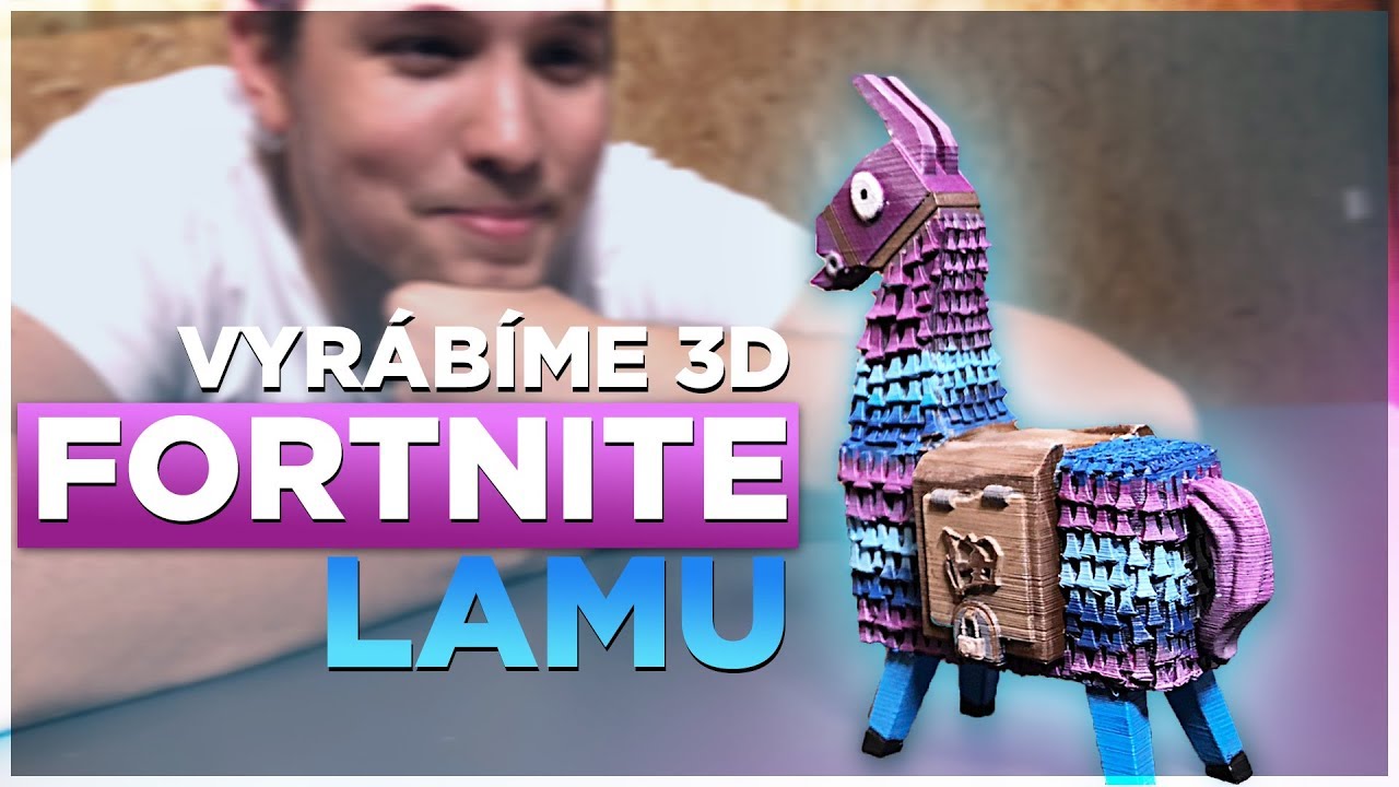 3D FORTNITE LOOT LLAMA