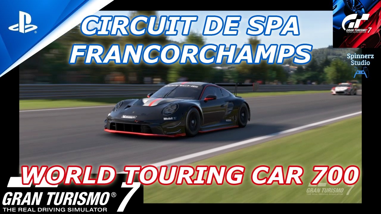 Gran Turismo 7 World Touring Car 700 | Circuit de Spa-Francorchamps (Hard) | 911 GT3 R (992) '22