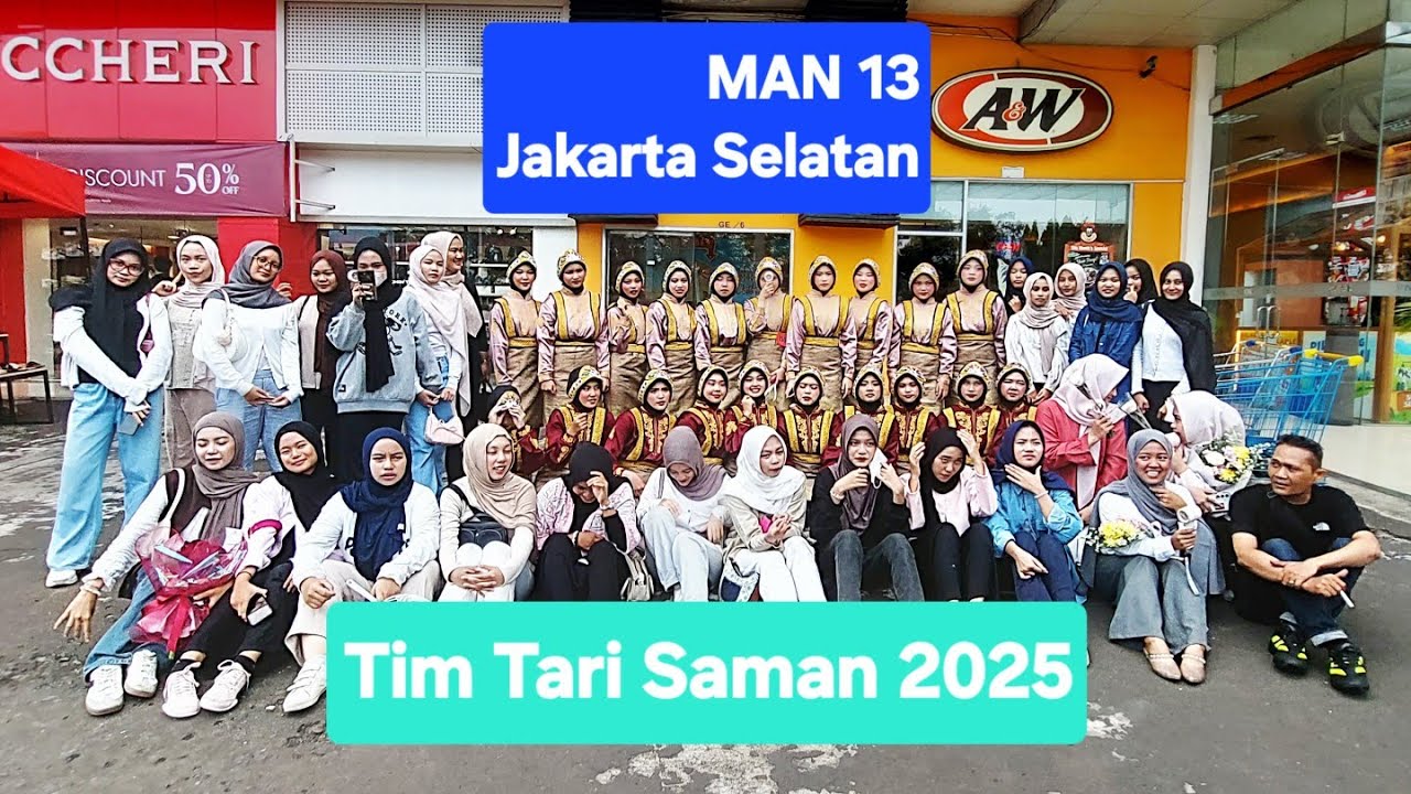 Tari Saman ..PERFECT..!! Kok bisa sekompak itu..!! #tarisaman #perfect #man13jakarta 