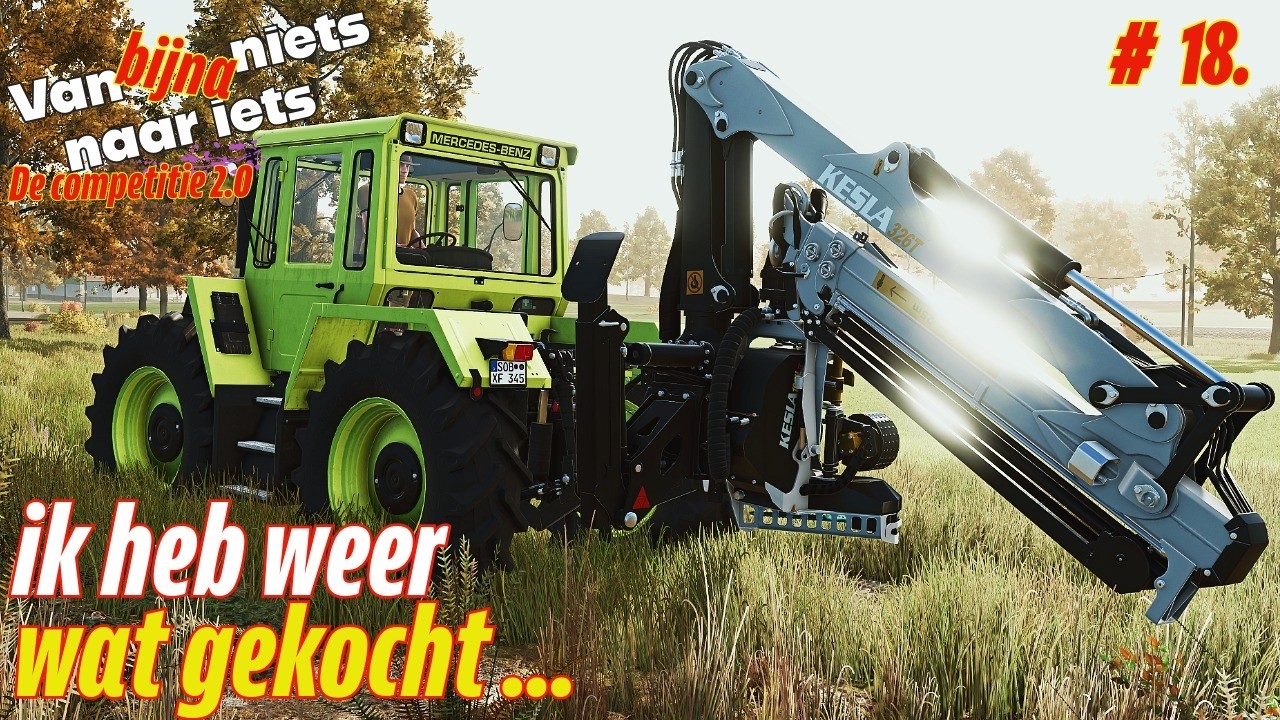 Farming Simulator 25 | IK HEB WEER WAT GEKOCHT... &ndash; De Competitie 2.0 #18 (Nederlands)