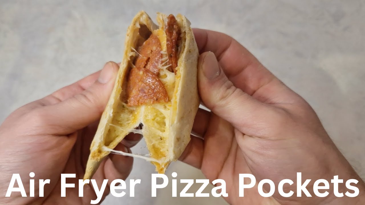 Air Fryer Pizza Pockets