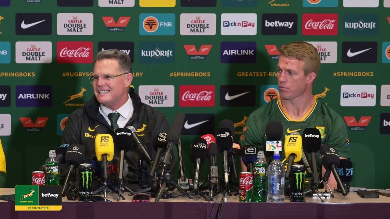 🇿🇦 Springboks | Post-Match Press Conference🏉 2nd Test | Series Levelled