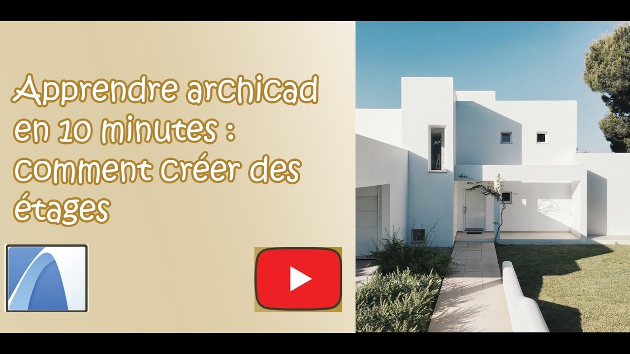 Comment créer les étages dans ArchiCAD