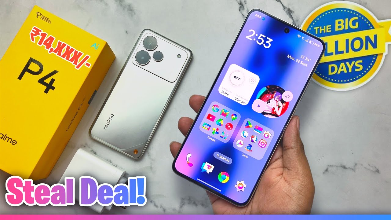 Realme P4 по цене 14 XXX ₹ на распродаже BBD 🤯 Причины купить и избежать покупки! [30-дневный обзор]
