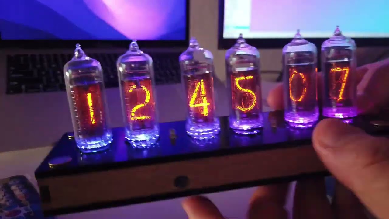 RELOJ NIXIE (sin hablar) // Nixie Clock (No Talking) | Unboxing