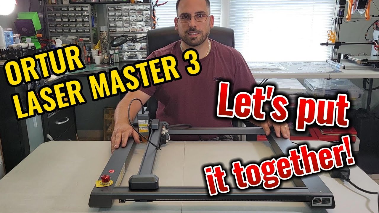 Let's Put It Together! - Ortur Laser Master 3 (OLM3) Detailed Build Tutorial