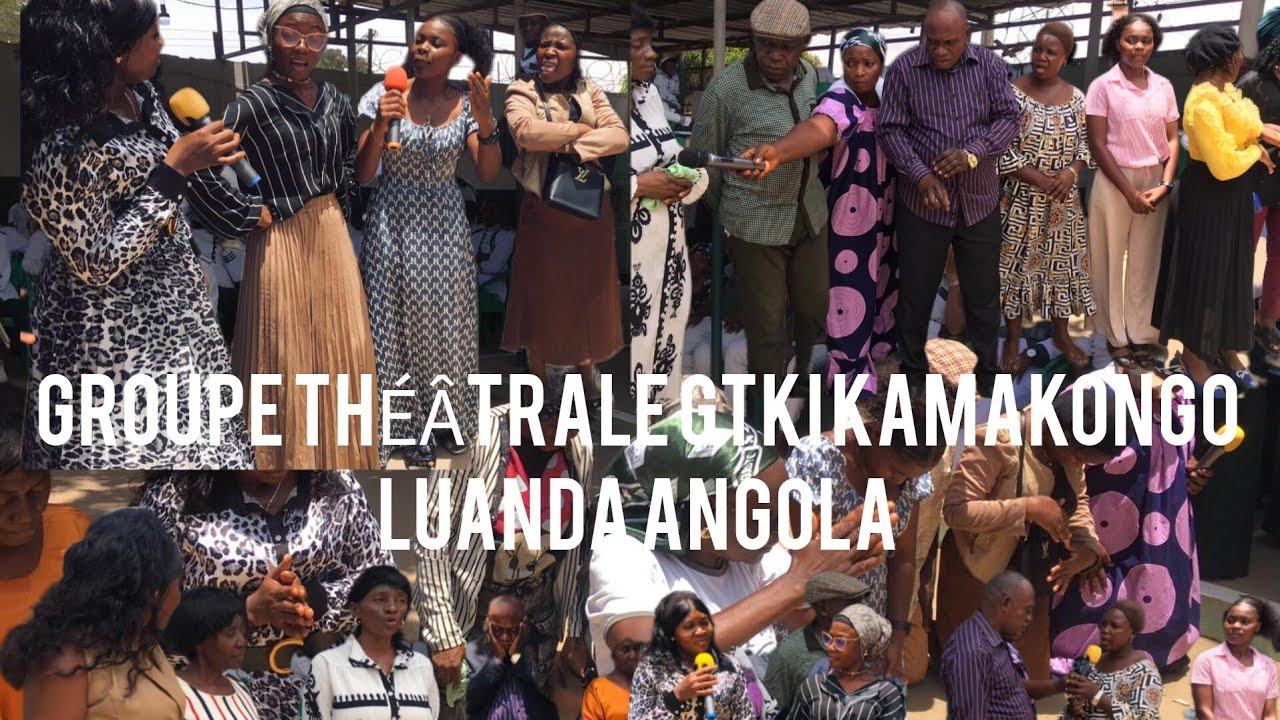 THÉÂTRE DE GTKI KAMAKONGO LUANDA ANGOLA  