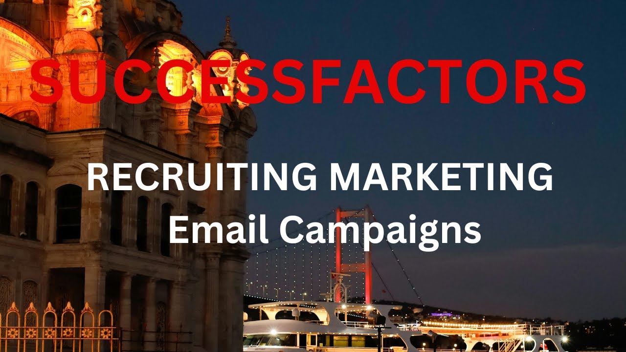 SAP SuccessFactors RMK CRM Email Campaigns.