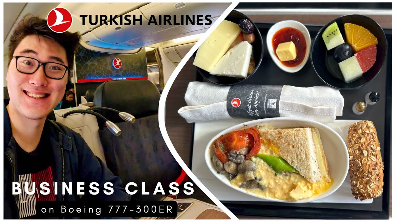 Обзор рейса Boeing 777-300ER бизнес-класса Turkish Airlines за 92 доллара — Измир — Стамбул