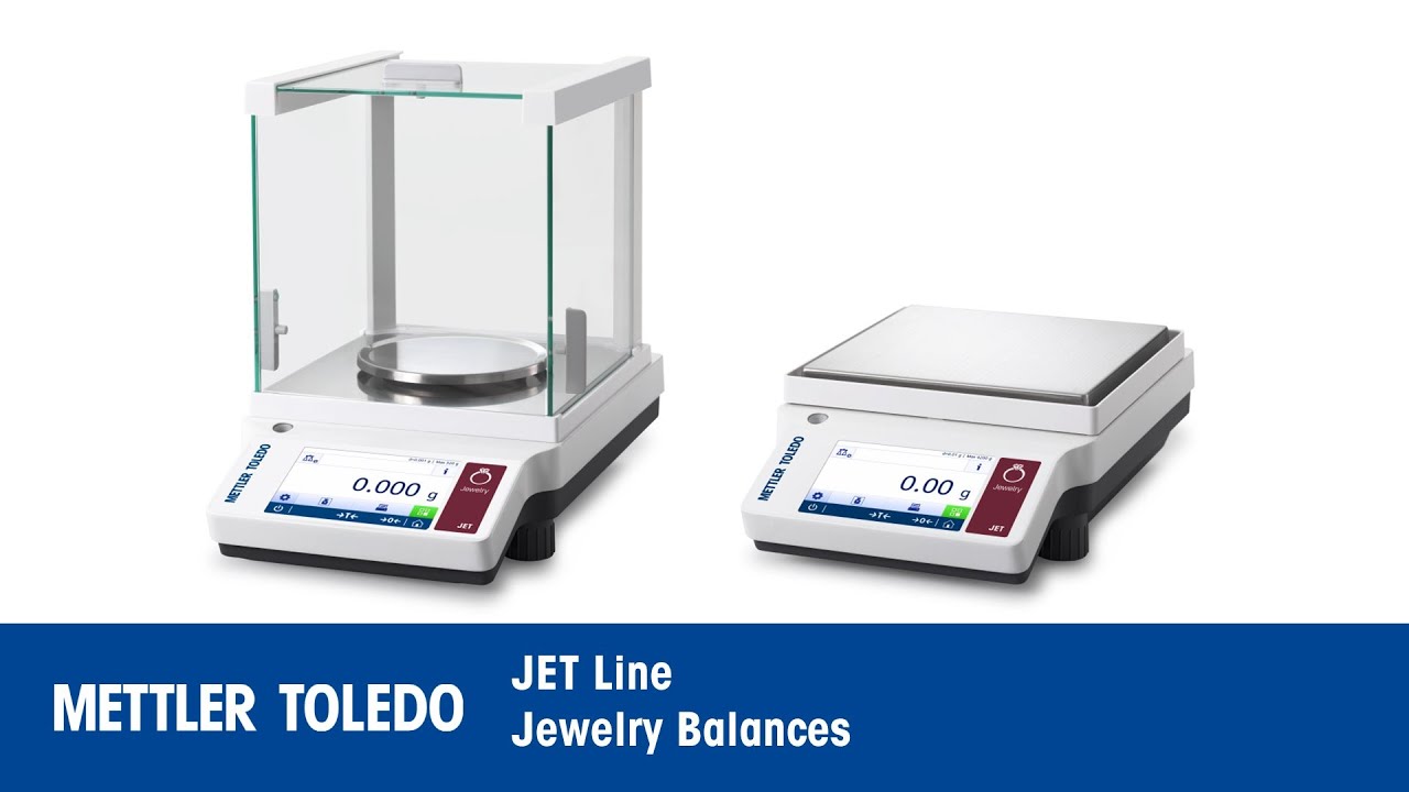JET Line Jewelry Balances - All the Essentials for Efficient Weighing