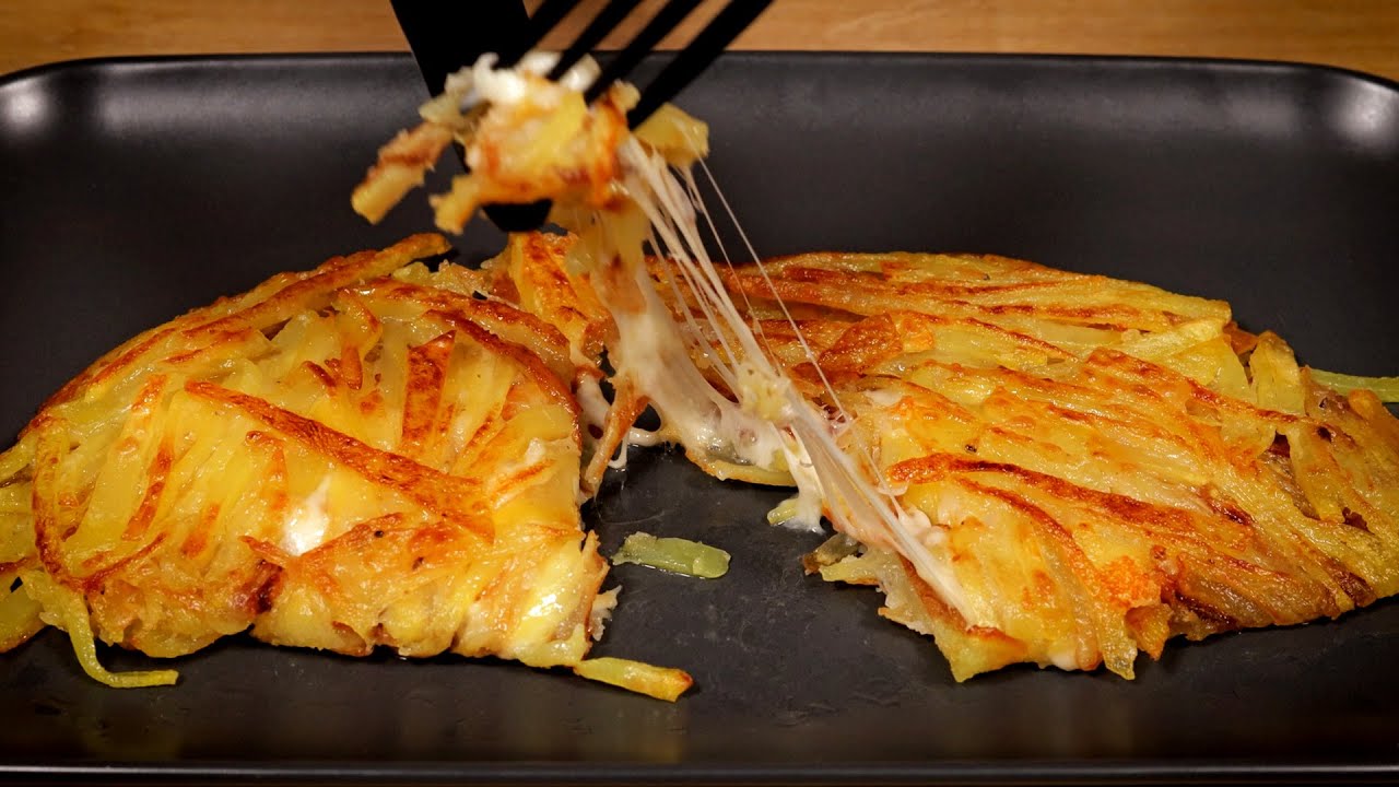 У Вас есть две картофелины и горсть сыра? 🥔🥔+ 🧀 Фантастический рецепт 👏 - просто, но очень вкусно! 🥰