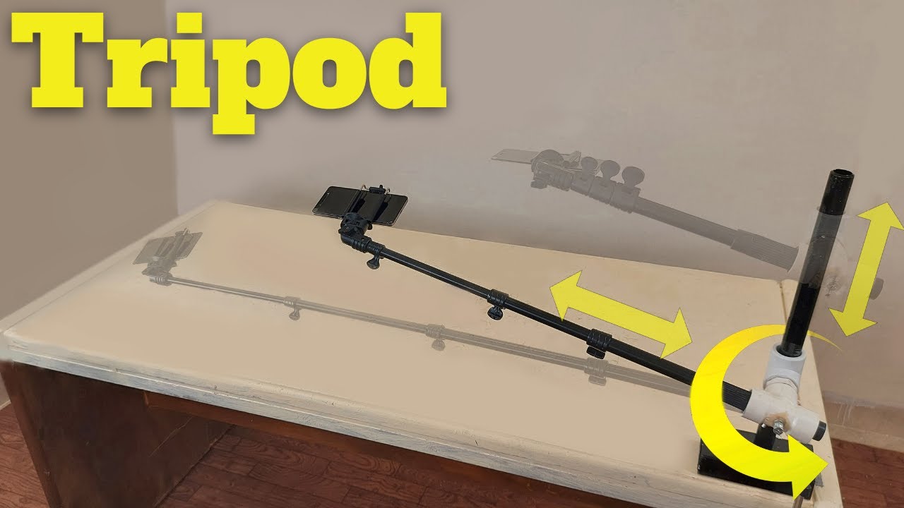 DIY: Monopod to Tripod .( Easy way to make overhead tripod).