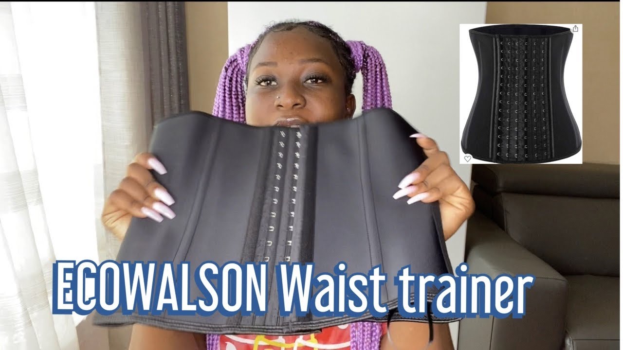 UNBOXING & REVIEWING ECOWALSON WAIST TRAINER