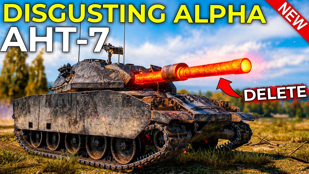 This Tank Launches NUKES - The AHT-7 in World of Tanks
