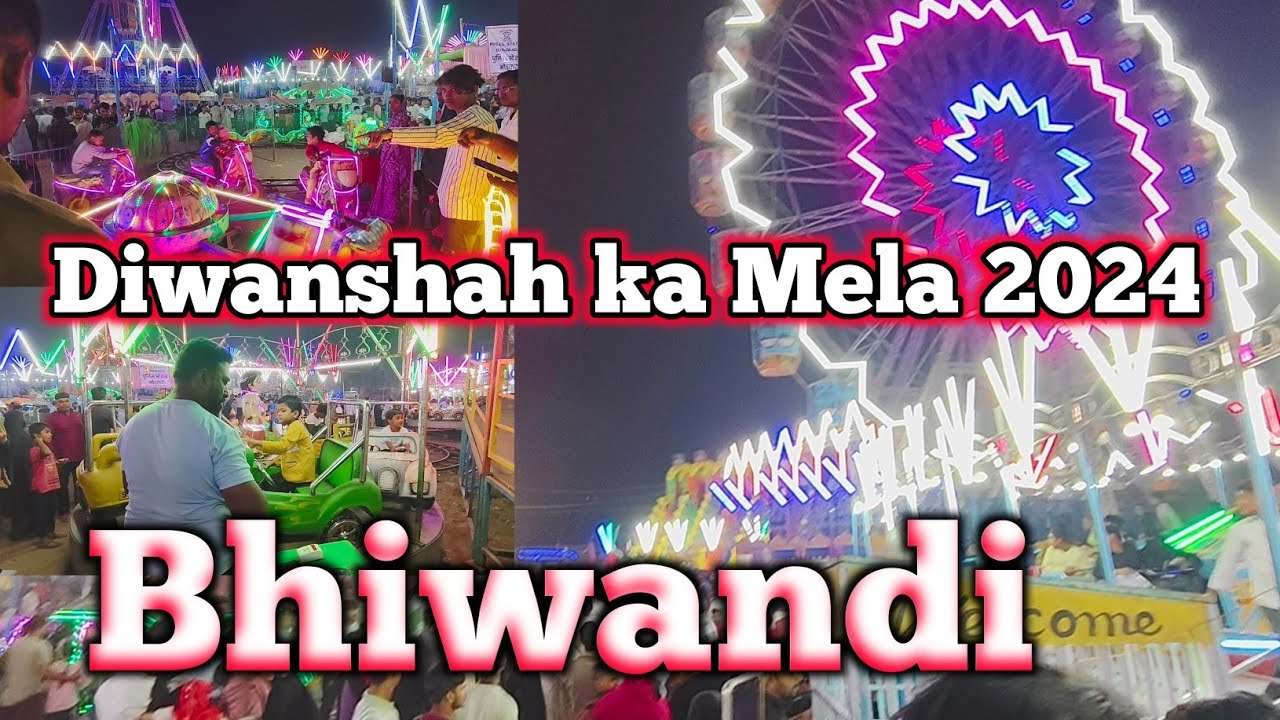 Diwanshah ka mela 2024 !! Bhiwandi Ka Mela ! Bhiwandi vlog ! viral vlog bhiwandi. ...