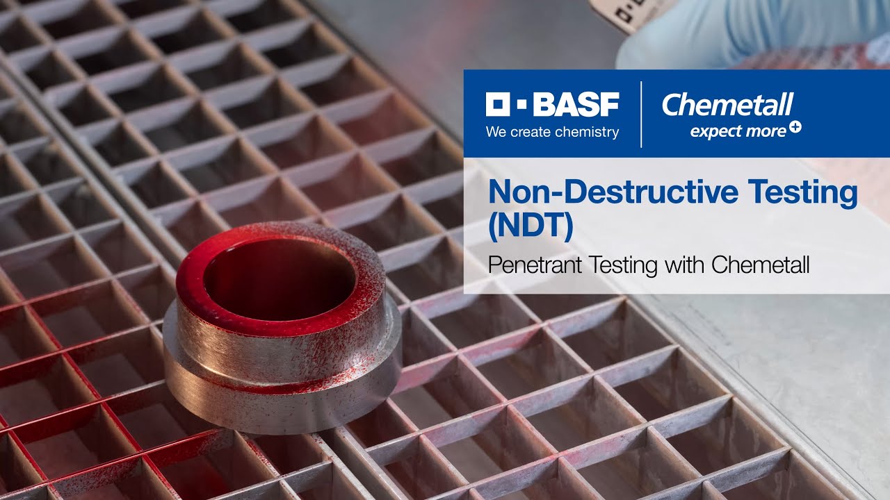 Penetrant Testing with Chemetall (Mandarin Sub-titles)