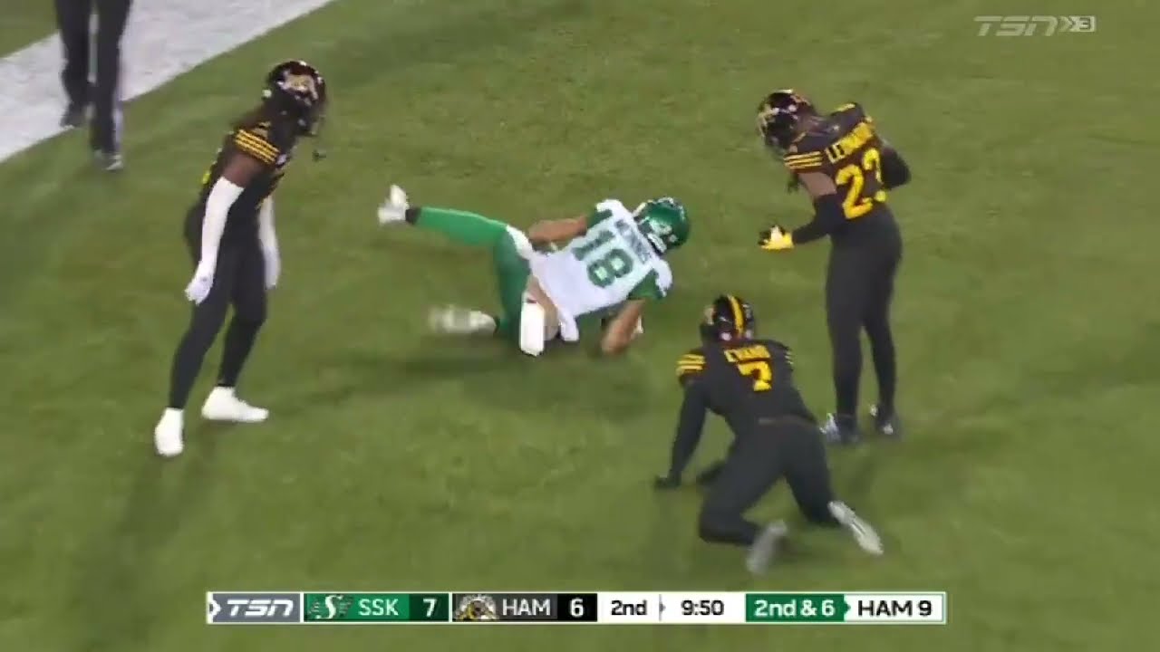 October 7, 2022 - Cody Fajardo 9 yard touchdown pass to Justin McInnis